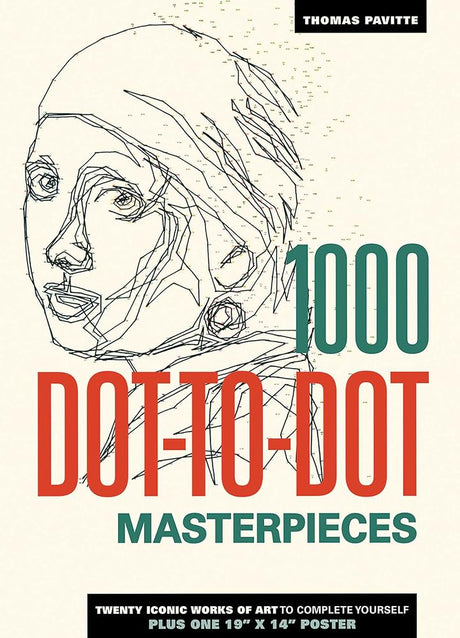 Book cover image of 1000 Dot-to-Dot: Masterpieces