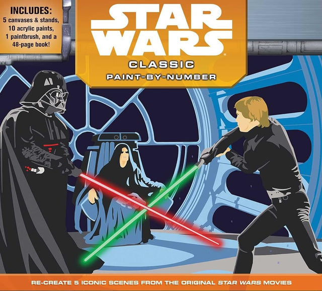 Book cover image of Star Wars Classic Paint-by-Number