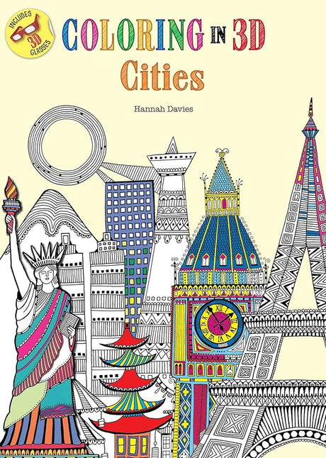Book cover image of Coloring in 3D Cities