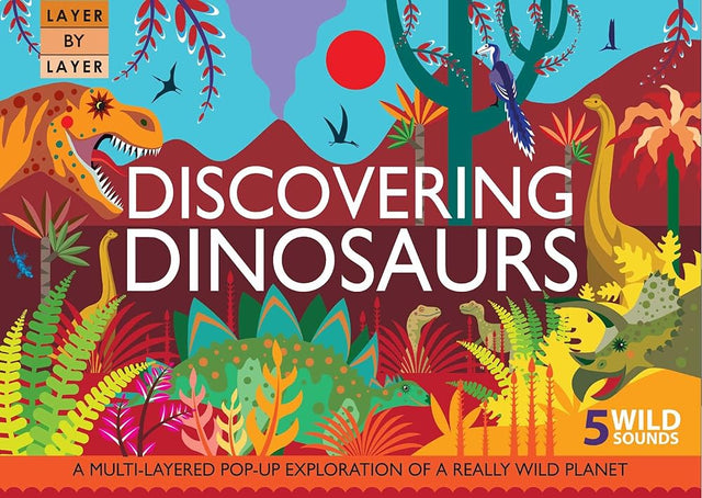 Book cover image of Layer by Layer: Discovering Dinosaurs