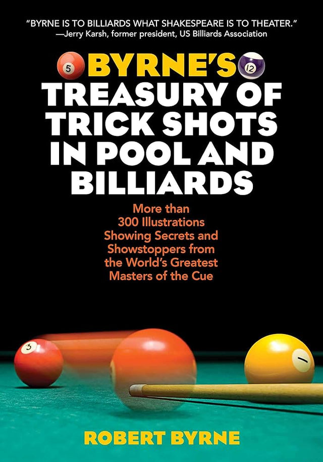 Book cover image of Byrne's Treasury of Trick Shots in Pool and Billiards