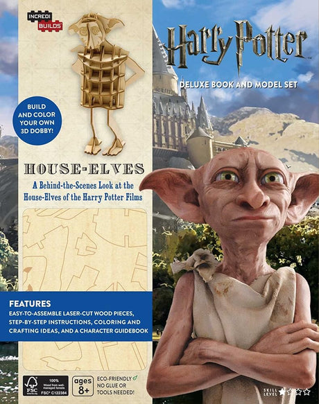 Book cover image of IncrediBuilds: Harry Potter: House-Elves: Deluxe Model and Book Set