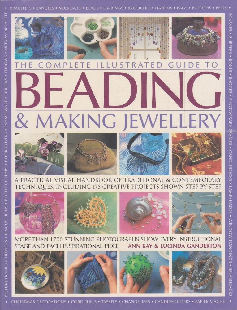 The Complete Illustrated Guide To Beading & Making Jewellery – Funzone