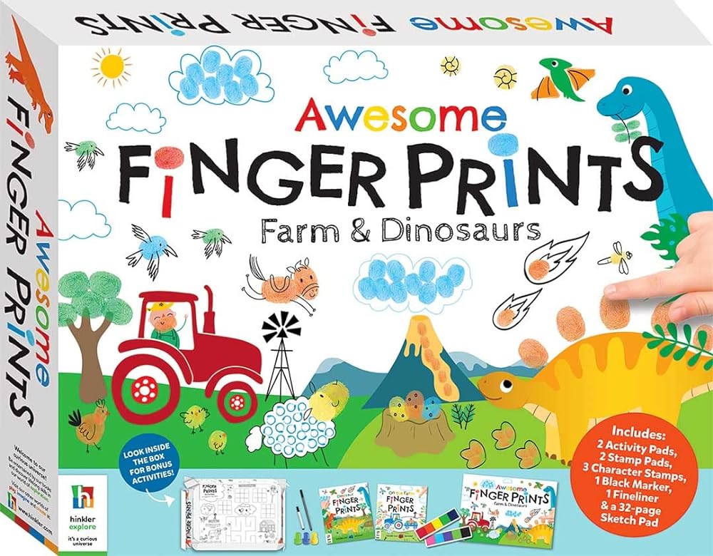 Book cover image Awesome Finger Prints Kit