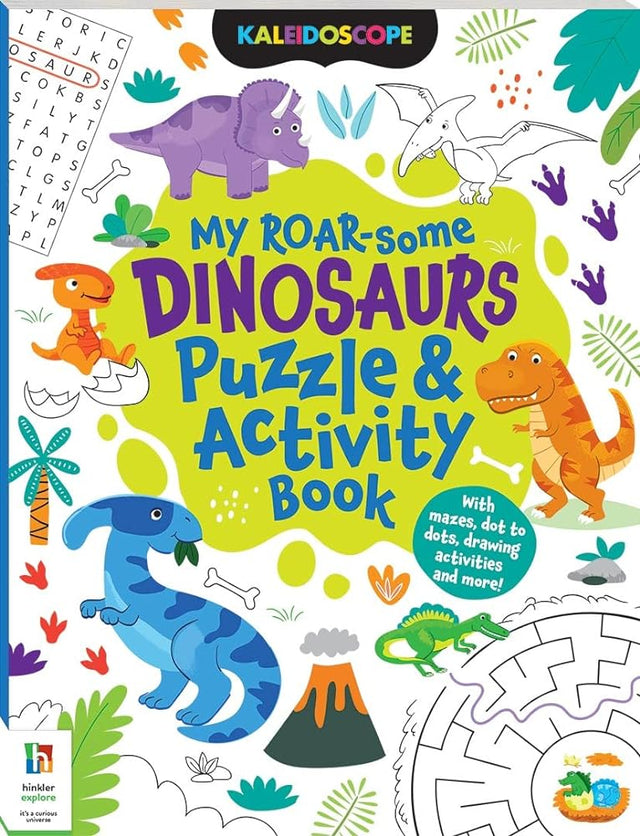 Book cover image My Roar-some Dinosaurs Puzzle and Activity Book