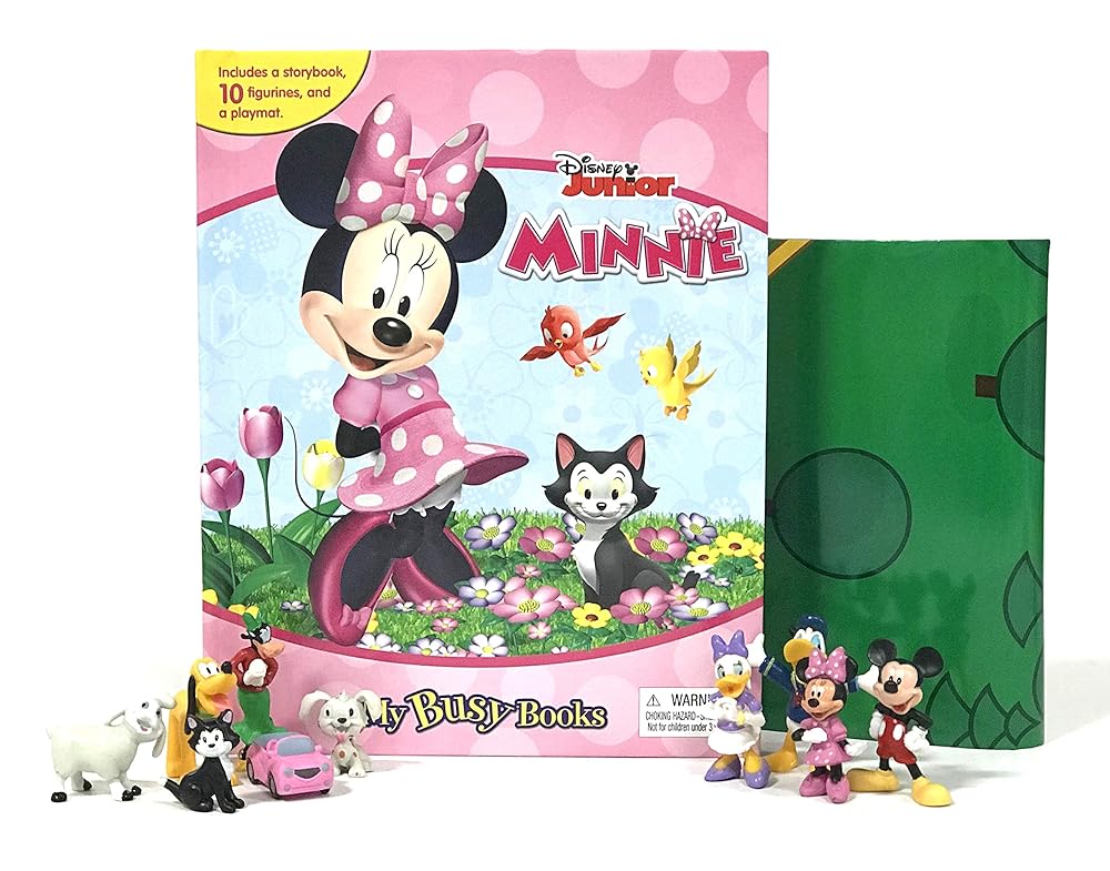 Book cover image Disney Junior Minnie My Busy Book