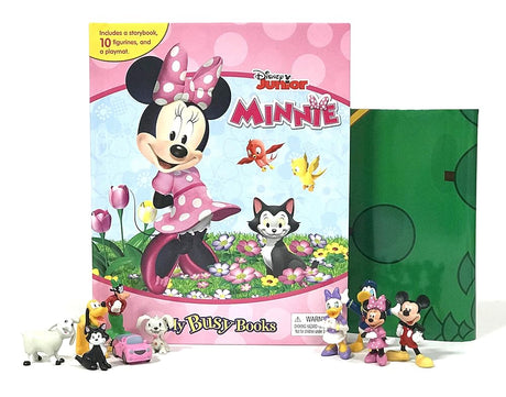 Book cover image Disney Junior Minnie My Busy Book