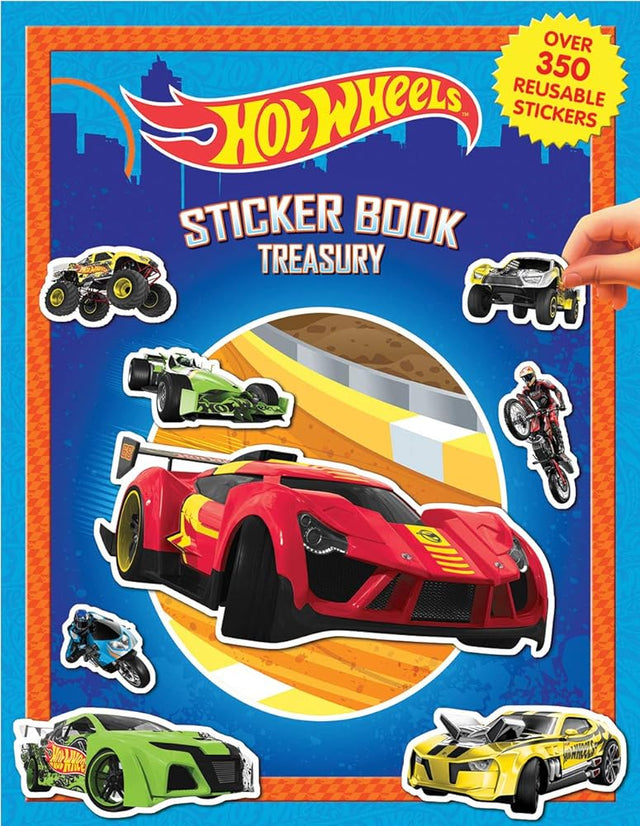Book cover image Hot Wheels Sticker Book Treasury