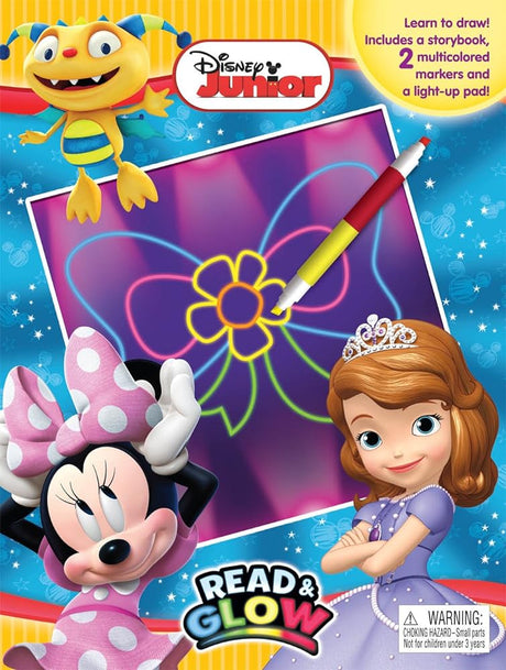 Book cover image Disney Jr. Read & Glow
