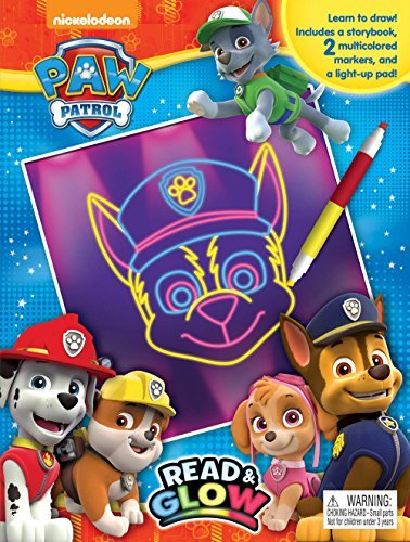 Book cover image Paw Patrol Read &amp; Glow