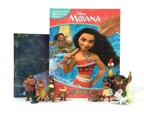 Book cover image Disney Moana My Busy Books