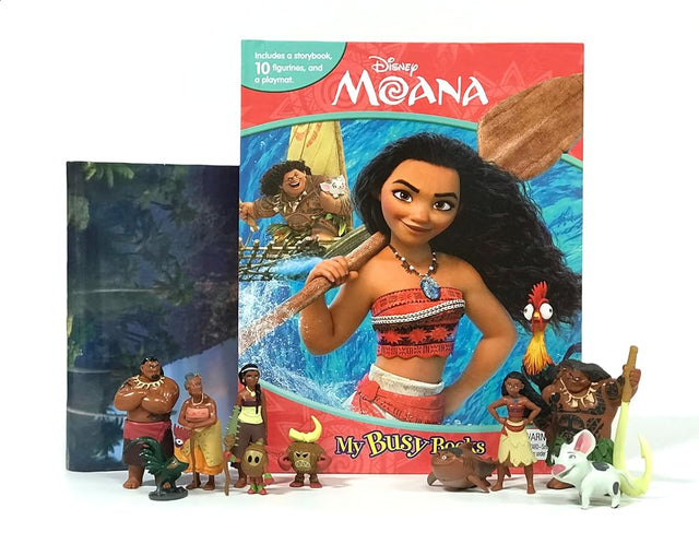 Book cover image Disney Moana My Busy Books
