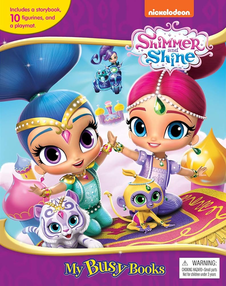 Book cover image Nickelodeon Shimmer and Shine My Busy Book