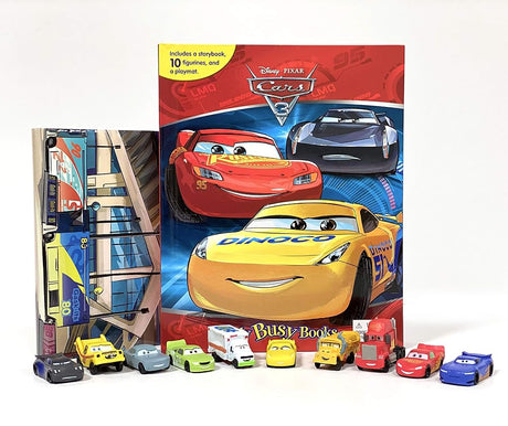 Book cover image Cars 3 Busy Book