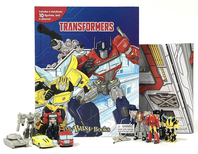Book cover image Hasbro Transformers My Busy Book