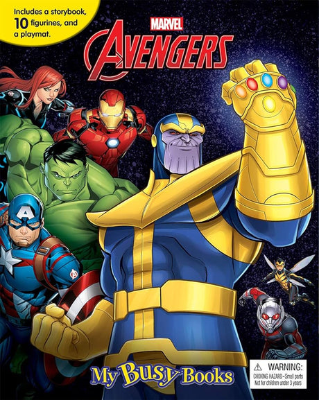 Book cover image Marvel Avengers My Busy Book