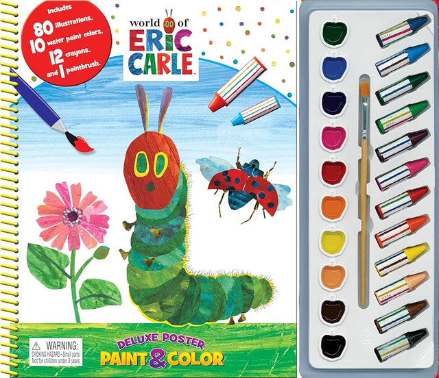 Book cover image Eric Carle Deluxe Poster Paint & Color