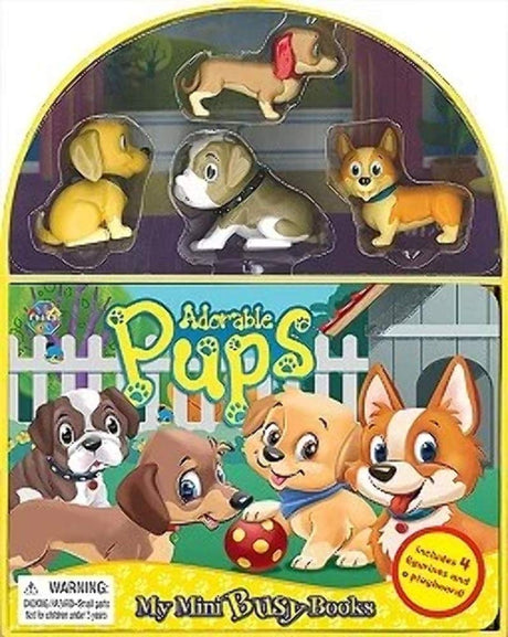 Book cover image Adorable Pups My Mini Busy Book