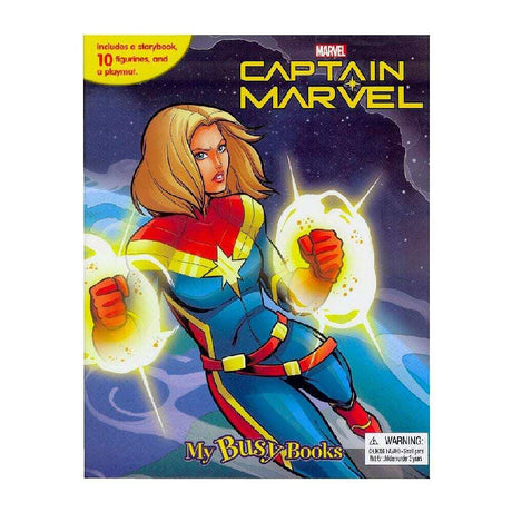 Book cover image Marvel Captain Marvel My Busy Book