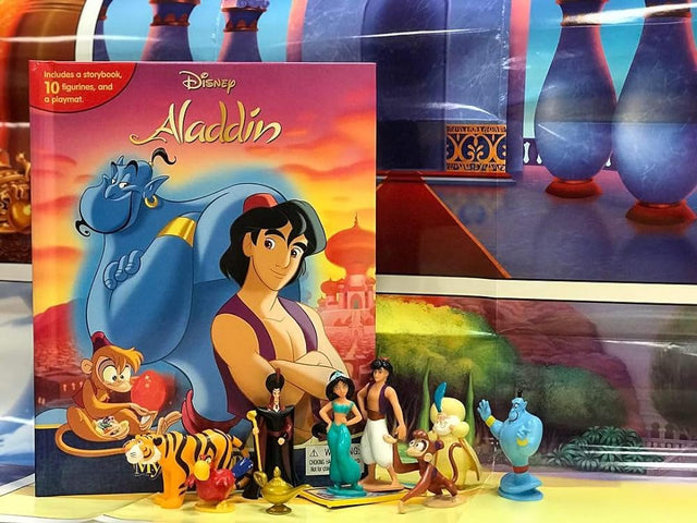 Book cover image Disney Aladdin My Busy Book