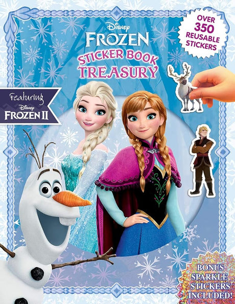 Book cover image Disney Frozen Sticker Book Treasury
