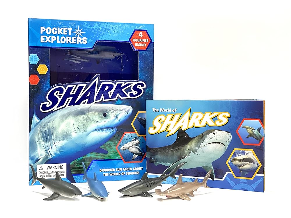 Book cover image Sharks Pocket Explorers