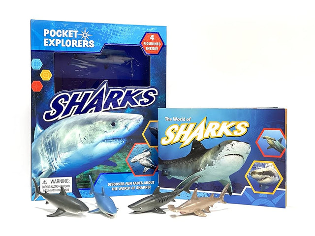 Book cover image Sharks Pocket Explorers
