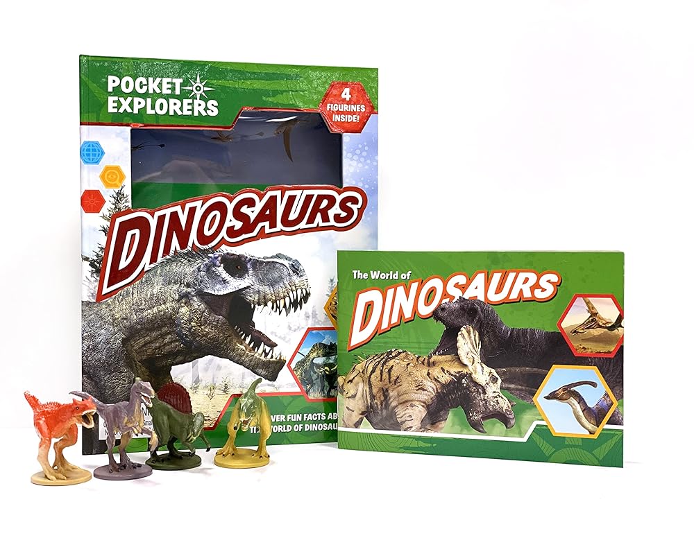 Book cover image Dinosaurs Pocket Explorers