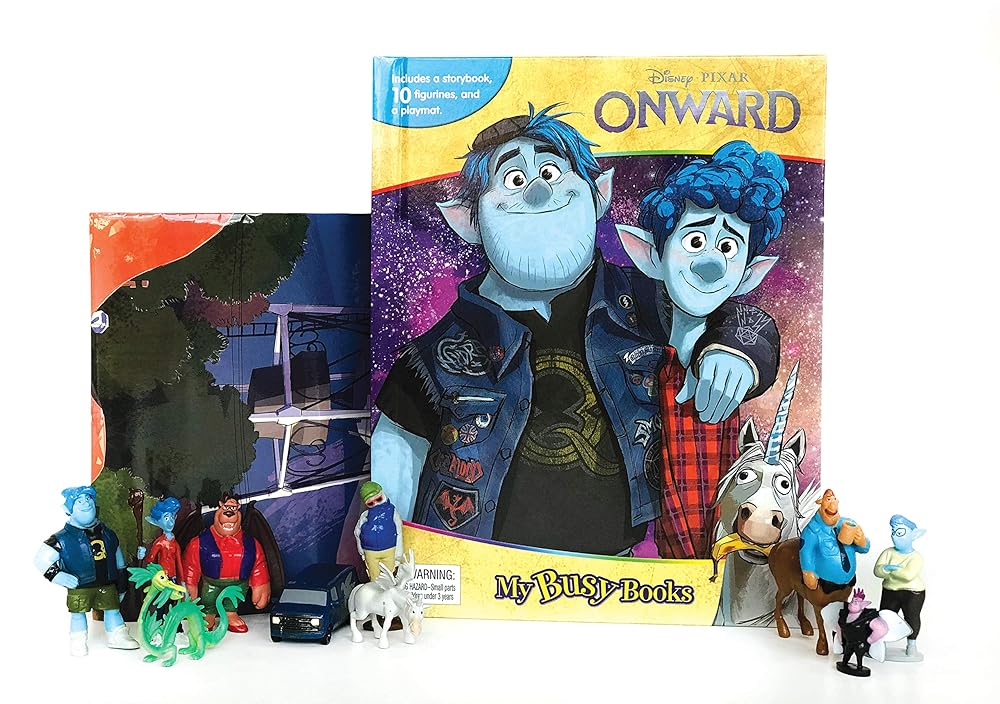 Book cover image Disney Onward My Busy Books