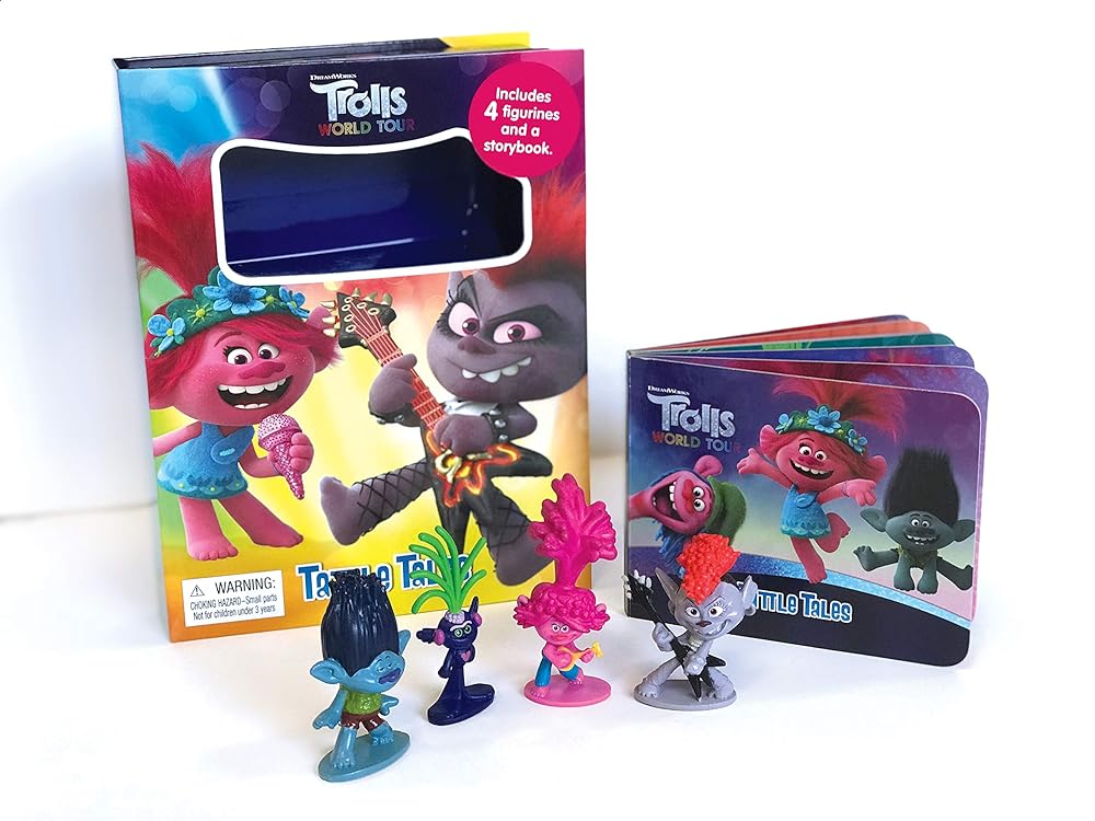 Book cover image DreamWorks Trolls World Tour Tattle Tales