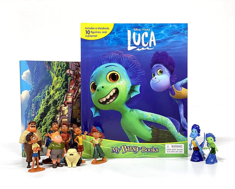Book cover image Disney/Pixar Luca My Busy Book