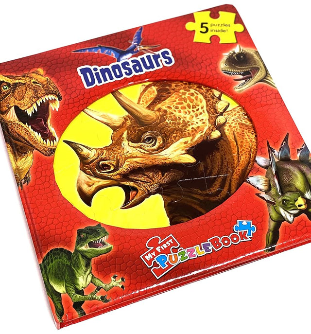 Book cover image Dinosaurs My First Puzzle Book