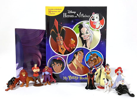 Book cover image Disney Heroes and Villains My Busy Books