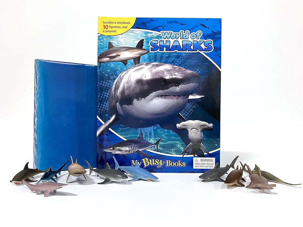 Book cover image World of Sharks My Busy Book