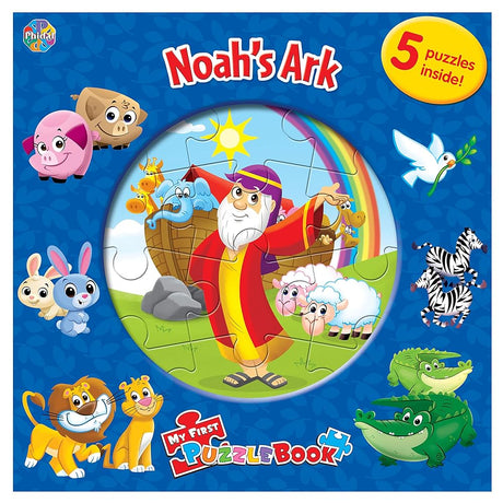 Book cover image Phidal – Noah’s Ark My First Puzzle Book - Jigsaw Book for Kids Children Toddlers Ages 3 and Up Preschool Educational Learning - Gift for Easter, Holiday, Christmas, Birthday