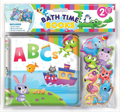 Book cover image ABC's Bath Time Books (EVA bag) with Suction Cups and Mesh Bag