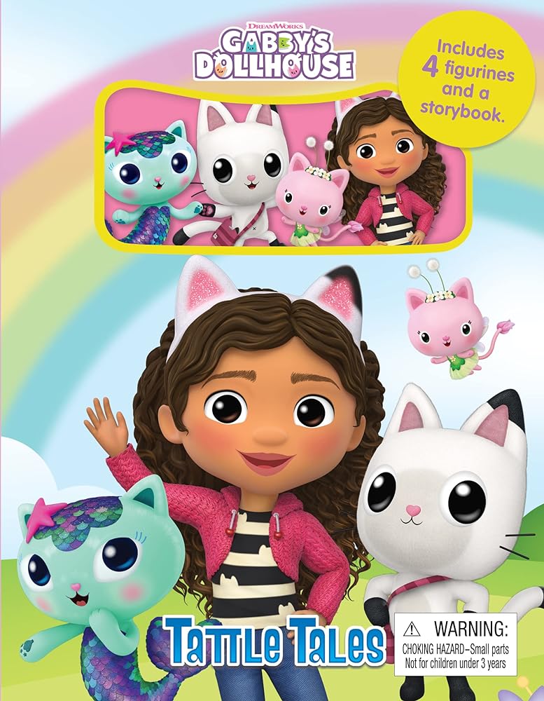 Book cover image DreamWorks Gabby's Dollhouse Tattle Tales