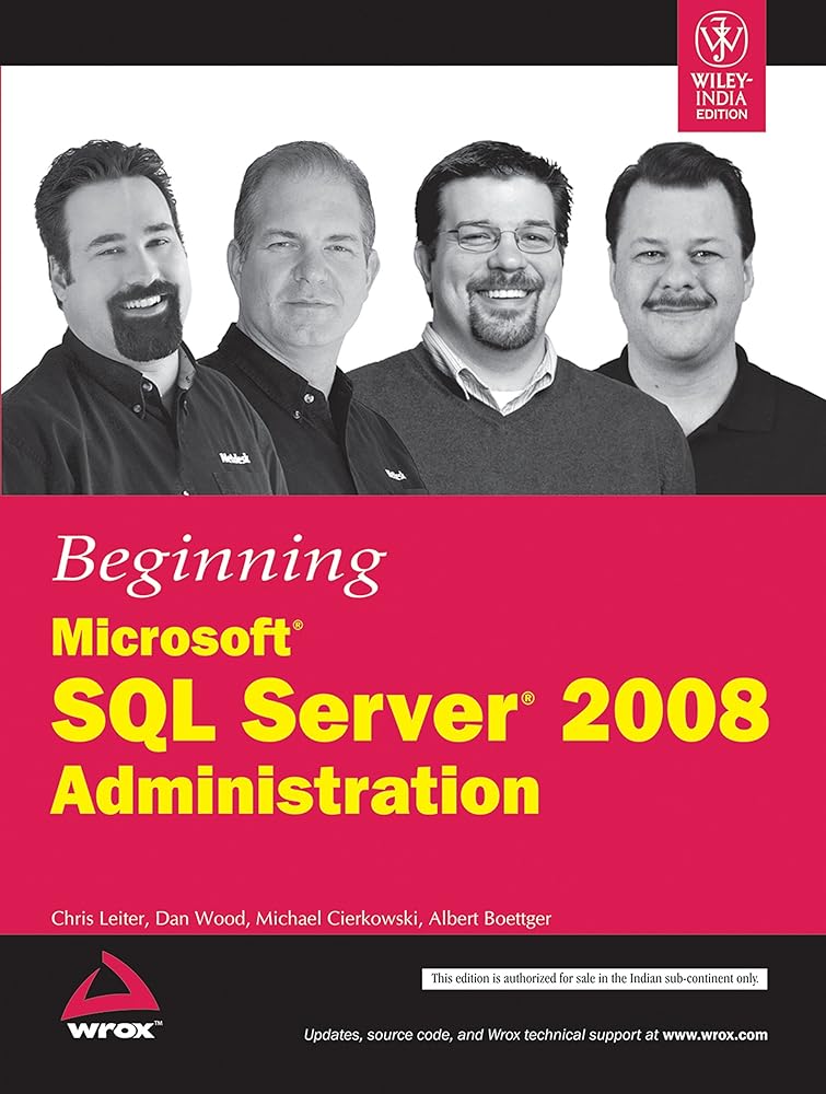 Beginning Microsoft Sql Server 2008 Administration – Funzone