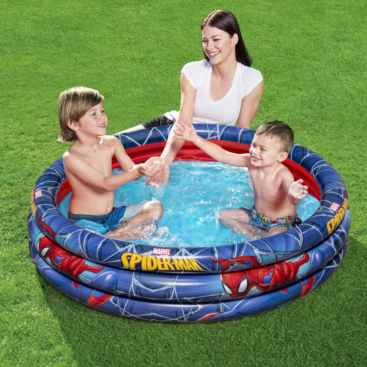 Bestway Spiderman Inflatable Pool - 3-ring - 122 cm x 30cm