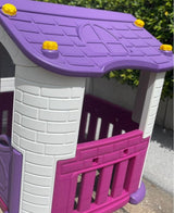 Big Indoor/Outdoor Playhouse with 3 Play Activity 2y+ Multicolored