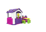 Big Indoor/Outdoor Playhouse with 3 Play Activity 2y+ Multicolored