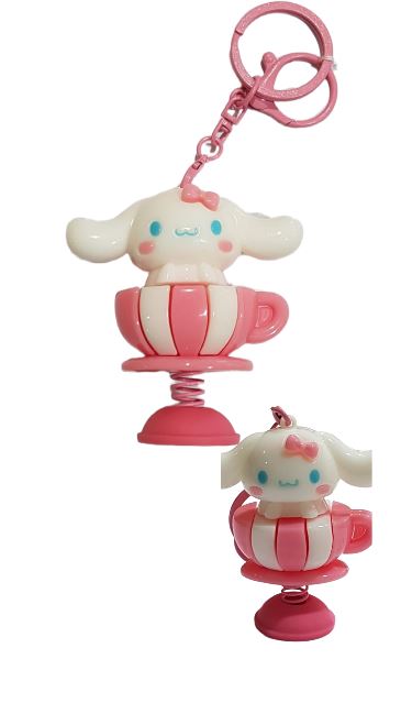 Cinnamoroll Car Shaker Keychain