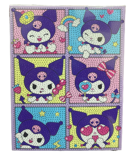 Kuromi Diamond Painting Set 23×30 cm