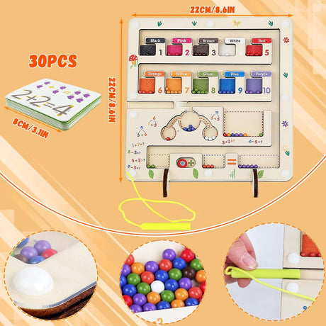 Color Classification Magnetic Beads Educational Toy