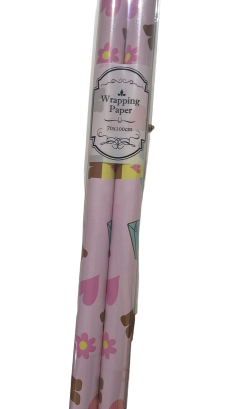 Gift Wrapper Teddy (2 Pcs Assorted, 3 Designs)