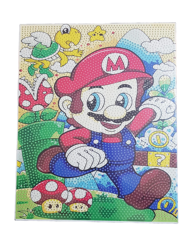 Super Mario Diamond Painting Set 24 x 30 cm