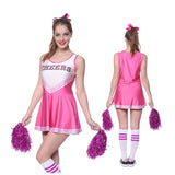 Links to CHEERLEADER COSTUME WITH POMPOM PINK LARGE by 