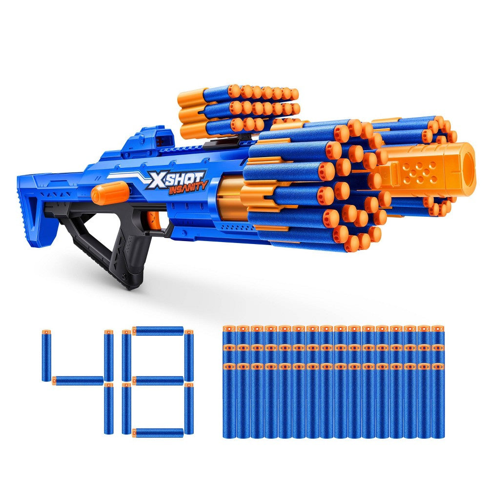 Links to Zuru XShot Insanity Berzerko Foam Blaster with 48 Darts - Blasting Fun by zuru-xshot-insanity-berzerko-foam-blaster-with-48-darts--blasting-fun