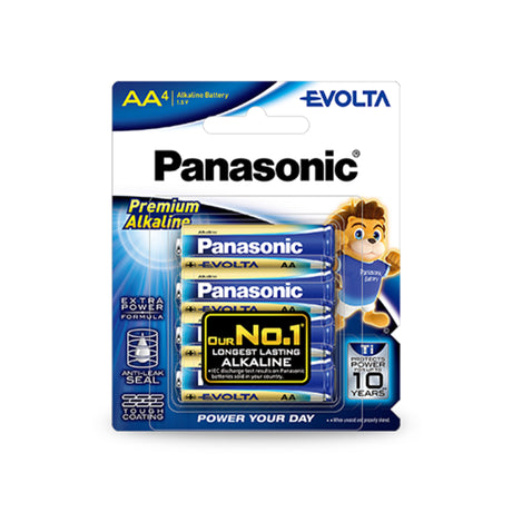 Panasonic AA 4 Pack Evolta Battery