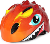 Dinosaur Kids Safety Helmet Orange - product image